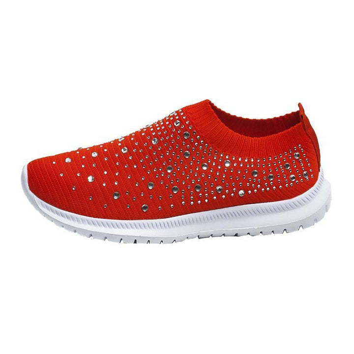 European And American Plus Size Rhinestone Stretch