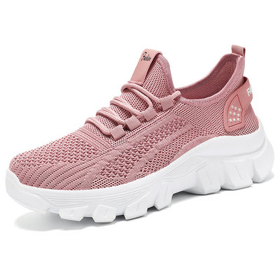 Women's Sneaker Breathable Running Thick Bottom