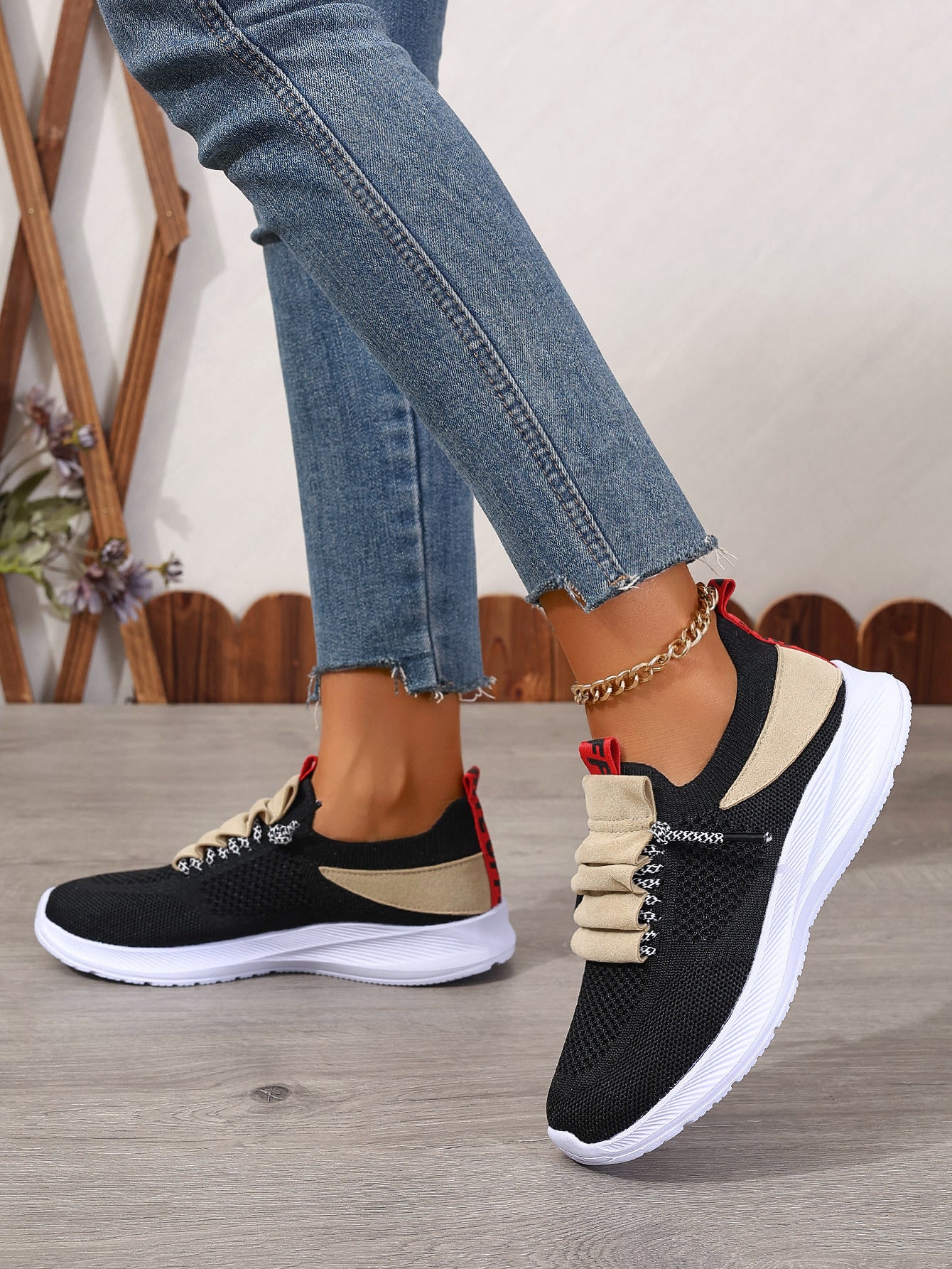 Casual Sneaker Non-slip Wear-resistant Flat Heel