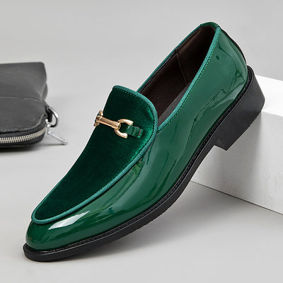Patent Leather Shiny Shoes Lightweight  Casual