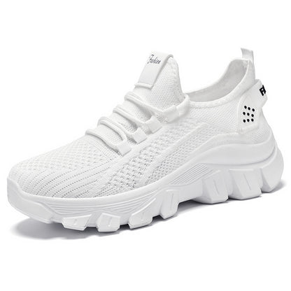 Women's Sneaker Breathable Running Thick Bottom