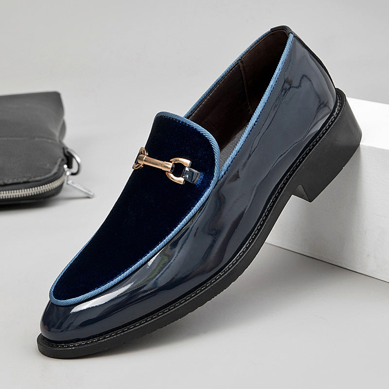 Patent Leather Shiny Shoes Lightweight  Casual