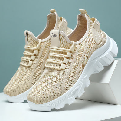 Women's Sneaker Breathable Running Thick Bottom