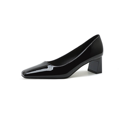 Classic Style High Heel Patent Leather  Shoes